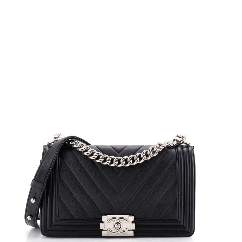 Chanel Old Medium Boy Flap Bag